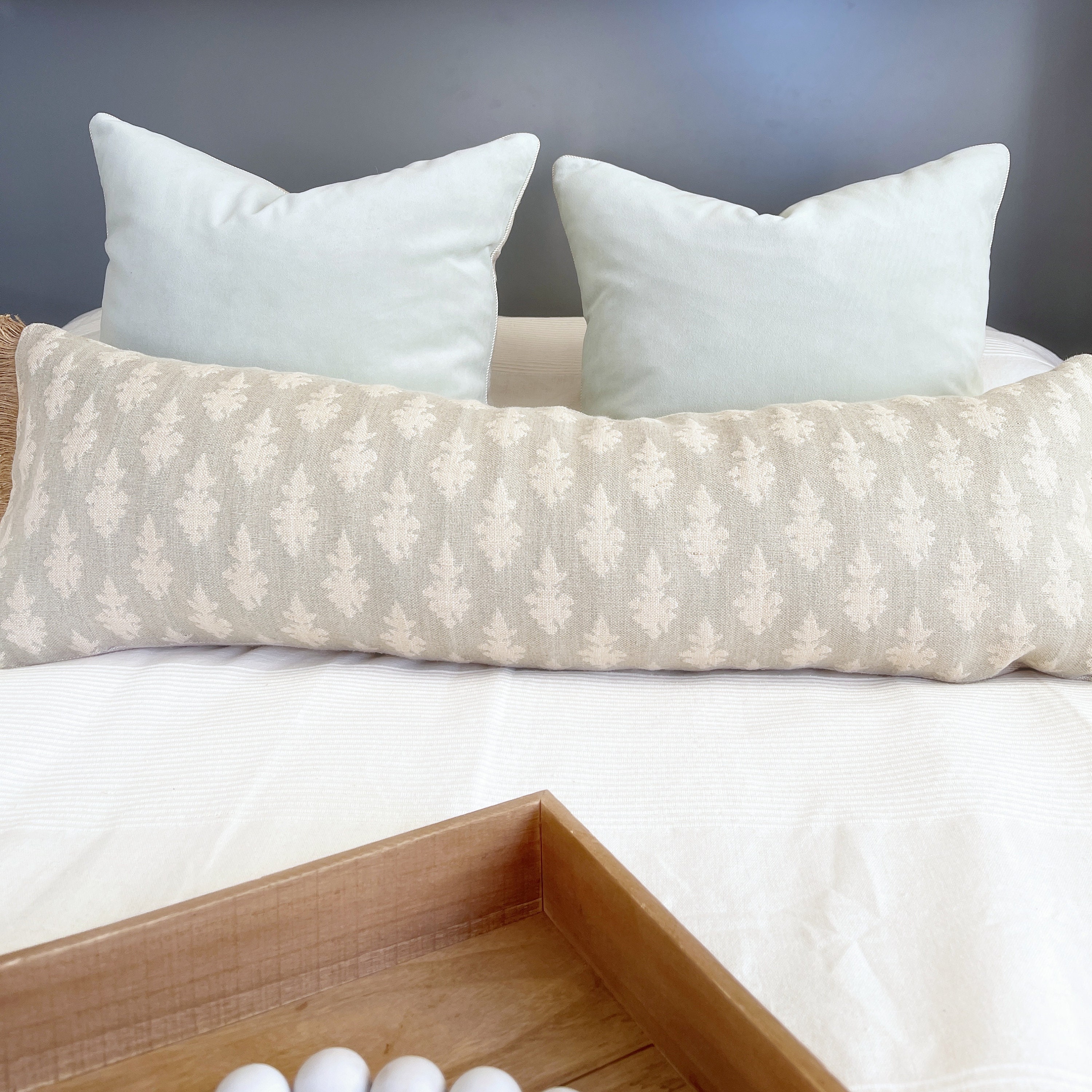 Light Teal Cushion Cover Aqua Body Pillow Decorative Pillow Etsy