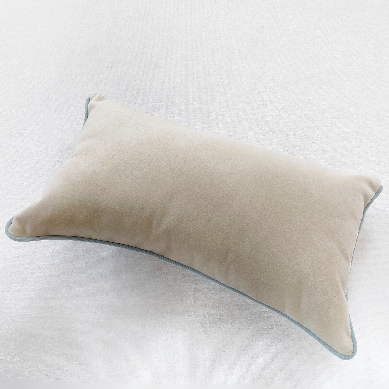 Cream velvet lumbar pillow cover Ivory velvet pillow case Etsy
