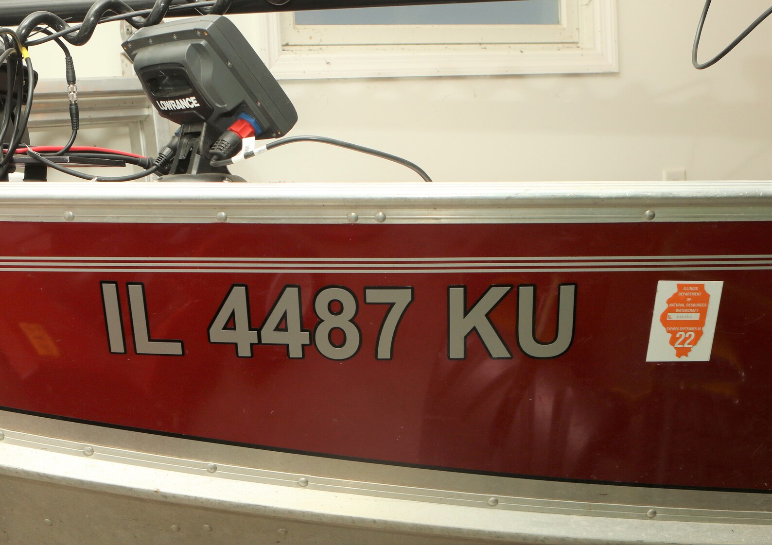 2 COLOR Set of 2 Boat Registration Numbers 3 Vinyl Etsy