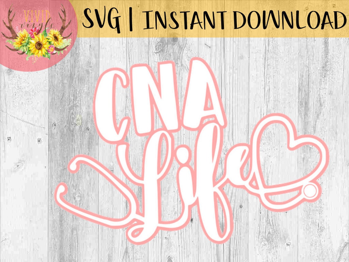 Layered CNA SVG cna life cricut silhoutte cutting machine Etsy