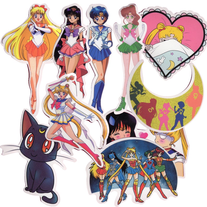 SAILOR MOON ANIME MANGA DECAL STICKER VINYL WALL LAPTOP CAR