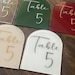 see more listings in the Wedding Table Numbers section