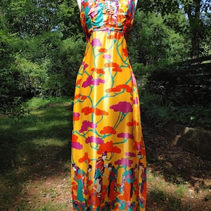 Geisha Maxi Dress - Etsy