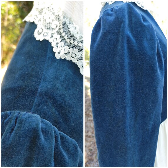 1970s Rare Gunne Sax Victorian Style Romantic Ruffled… - Gem