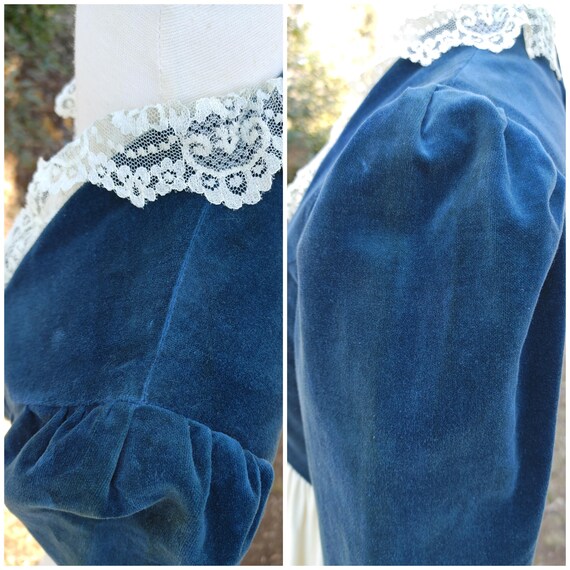 1970s Rare Gunne Sax Victorian Style Romantic Ruffled… - Gem