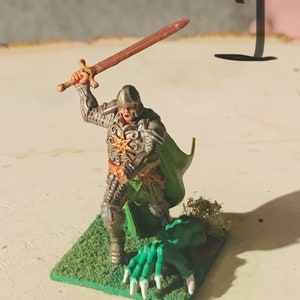 Male Human Hand Painted Miniature for Dungeons & Dragons
