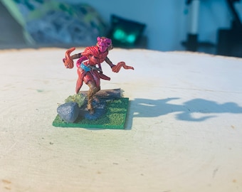 Female Tiefling Miniature Hand Painted for Dungeons & Dragons