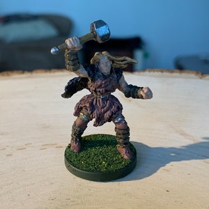 Male Human Hand Painted Dungeons & Dragons Miniature