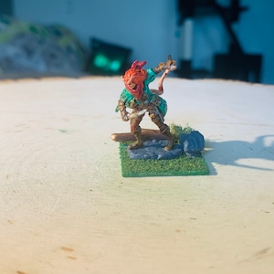 Female Tiefling Miniature Hand Painted for Dungeons & Dragons