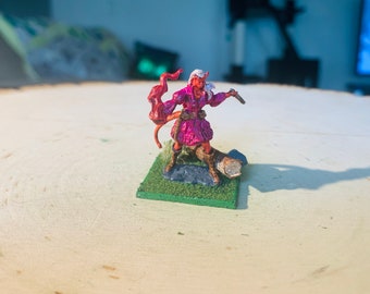 Female Tiefling Miniature Hand Painted for Dungeons & Dragons
