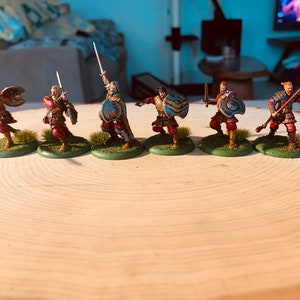 Male Human Miniatures Hand Painted for Dungeons & Dragons