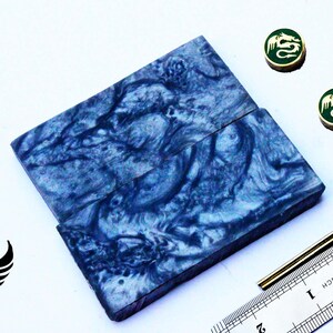 Colorful Poly pearl Knife Handle Scales pair Code: HS-02