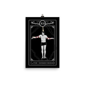 Hannibal Lecter "The Hanged Man" Tarot Print