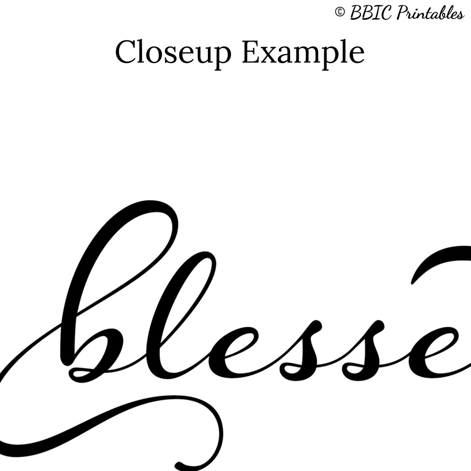 Blessed Printable Art INSTANT DOWNLOAD Blessed Christian | Etsy