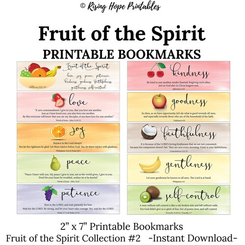 Galatians 5:22 Bible Journaling Printable Template Instant - Etsy