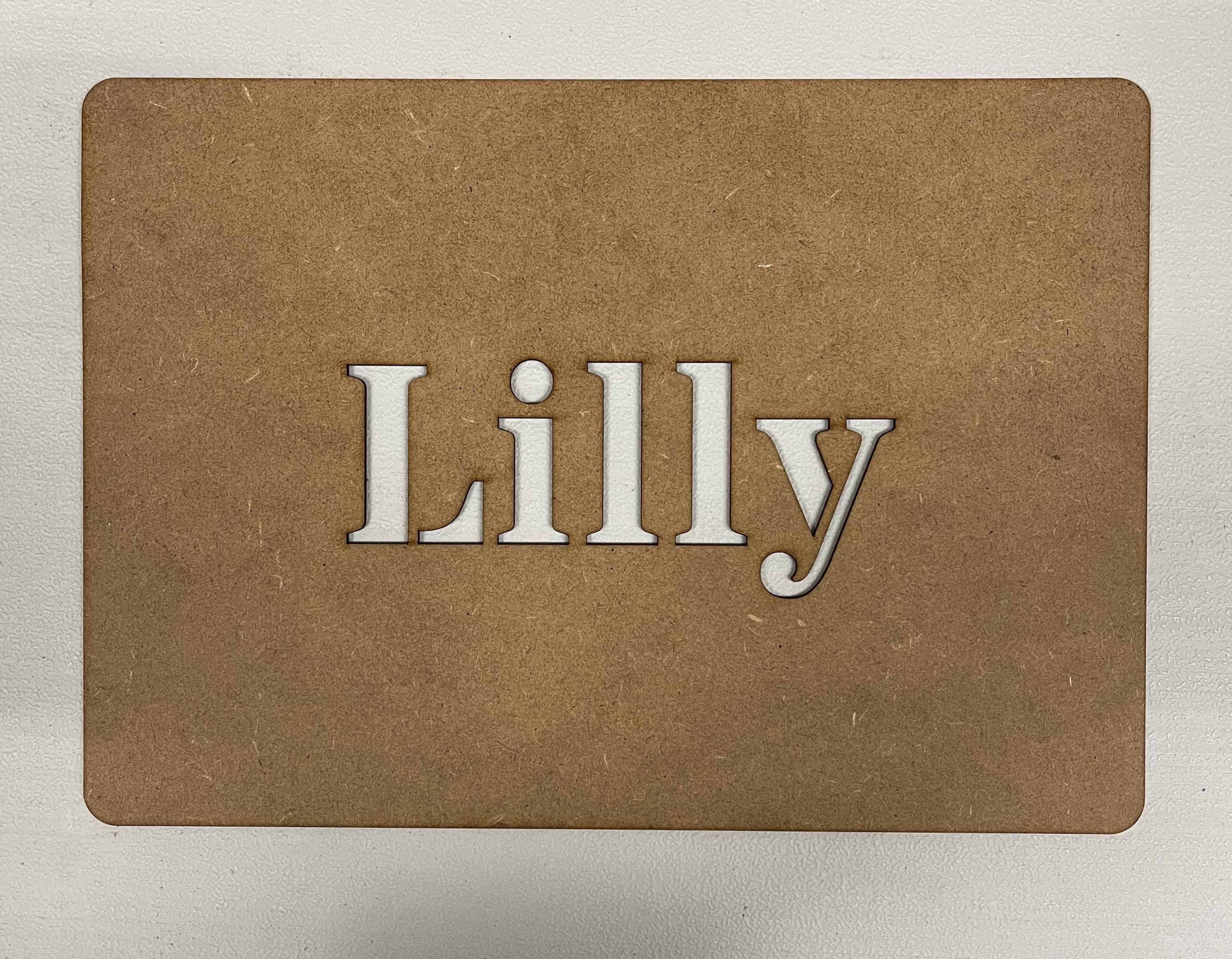 Personalised Name Stencil, Custom Name Stencil, Name Stencil, Reusable Painting Stencil A6 A5 A4, MDF