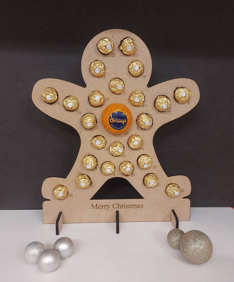 Wooden Advent Calendar Wooden Advent Countdown Reusable Etsy UK