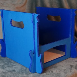 RokCrate - Stackable 12&quot; Vinyl Record Storage Crate - Maple Painted with One or Two-Tone Solid Colors  - As seen on Kickstarter