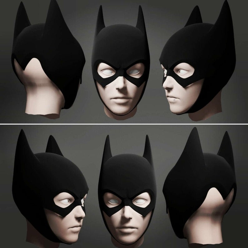 Digital File Batgirl cowl