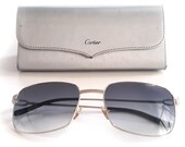 Authentic Cartier C-decor Platinum Sunglasses