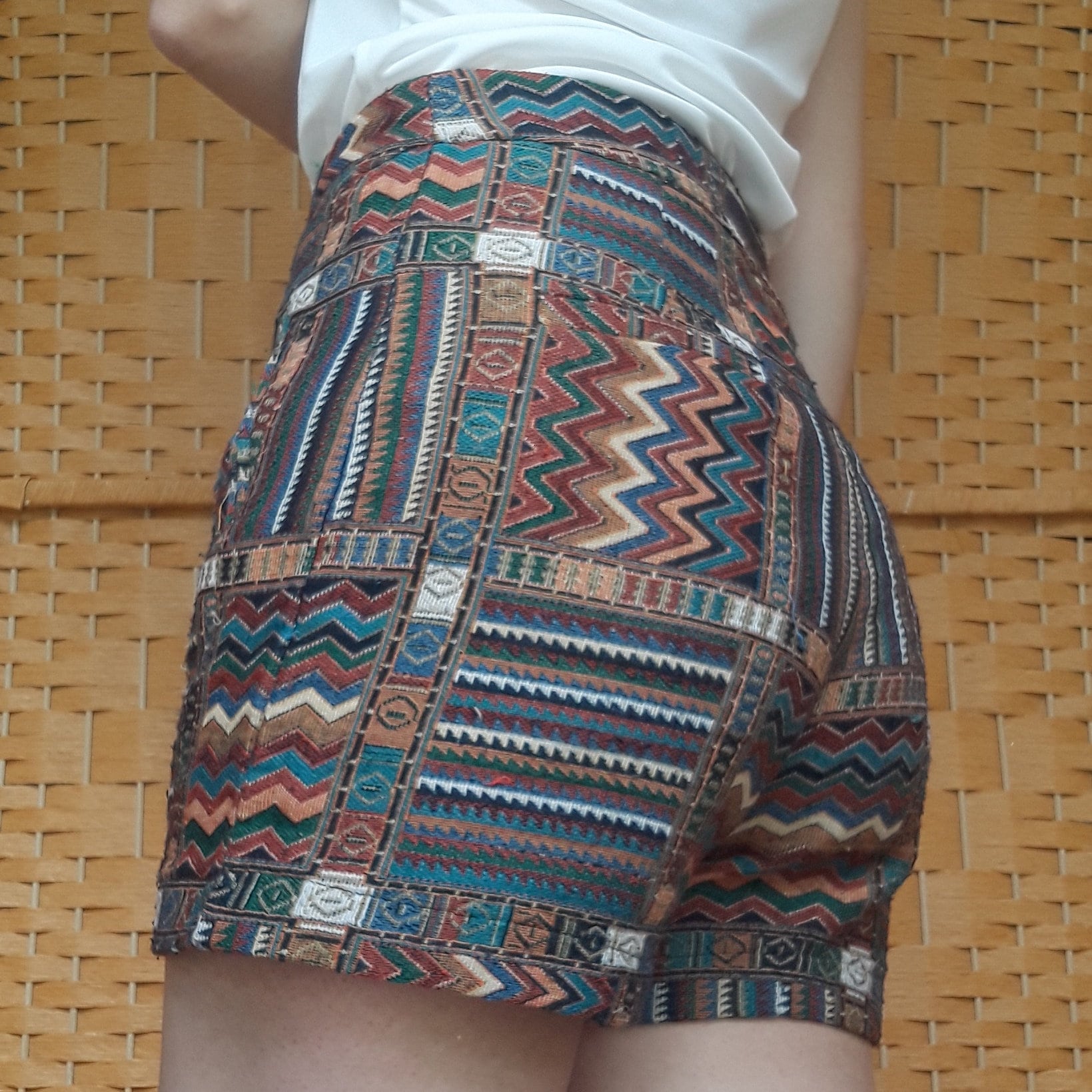 Tapestry shorts preloved good quality size S/M Etsy