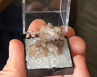 Lilac Scapolite and Green Tremolite Specimen, Haliburton Ontario