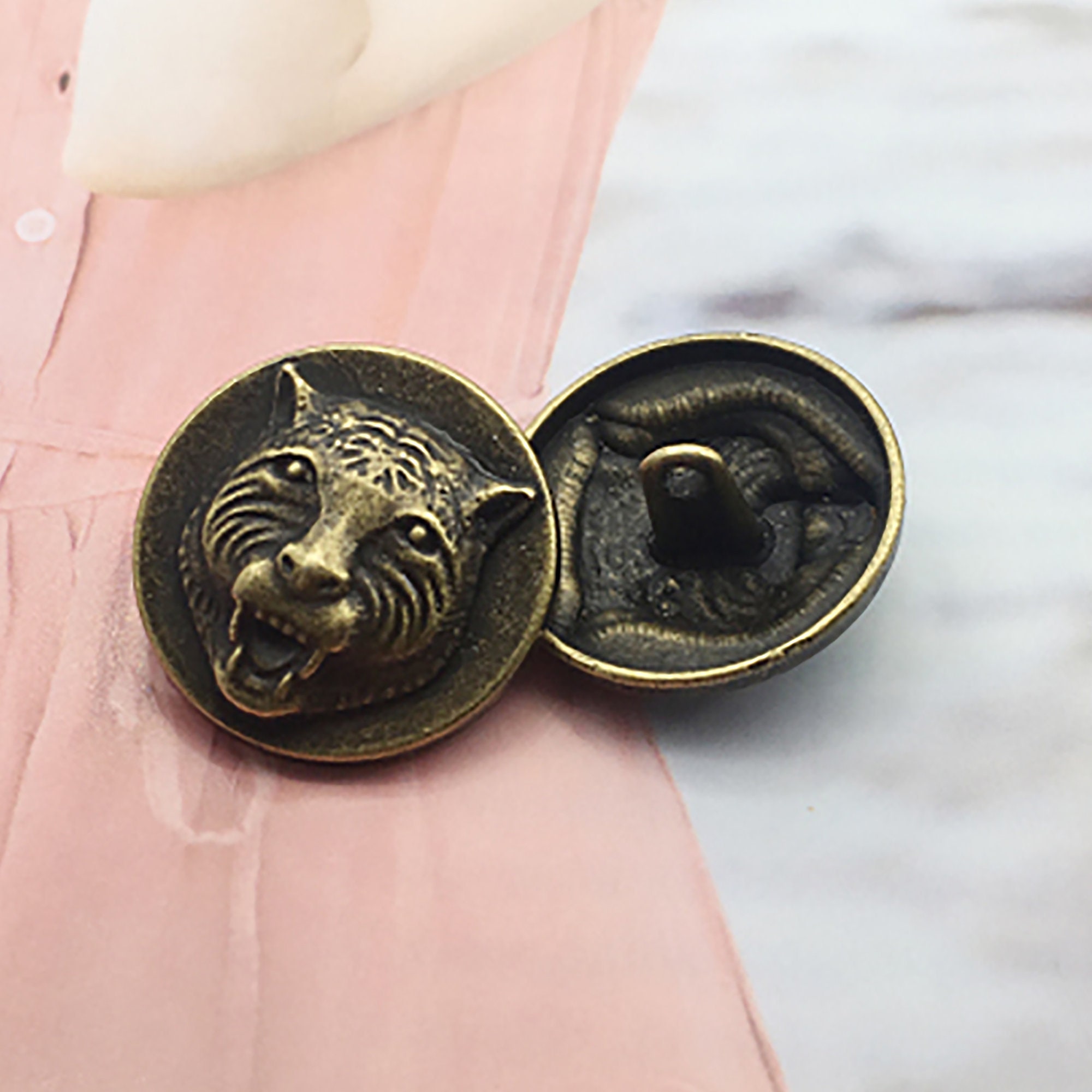 Bronze Coat Buttons Antique Metal Flat Button 11mm Four Hole Sewing Buttons  Blazer Button For Clothing Or Leather Wrap Clasps - Buttons - AliExpress