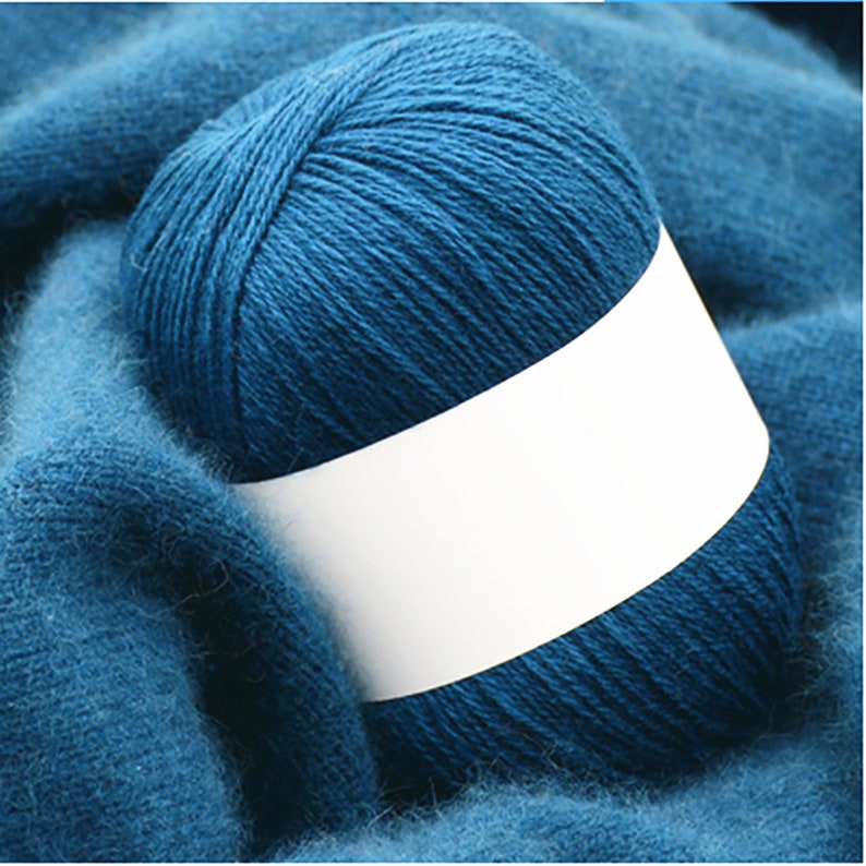 Midfine Cashmere Yarn Mink Yarn 3 Strands Wool Thread Etsy