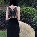 Knitted Butterfly Back Dress,Prom Dress,Cottagecore Dress,Women Braces Skirt With Embroidery Butterfly At Back,For Casual/Formal Party Dress
