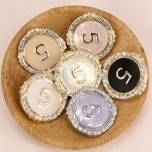 Chanel buttons sales etsy
