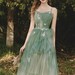 Fairy Green Tulle Slip Prom Dress, Prom Dress Fairy,Elegant Wedding Dress,Prom Ball Gown,Evening Prom Dress,Bridal Bridesmaid Dress,Princess