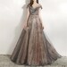Fairy Shiny Tulle Prom Dress, Evening Gown Dress, Cottagecore Fairy Dress, Elegant Fairy Prom Dress, Wedding Dress,Bridal Dress,Gift For Her