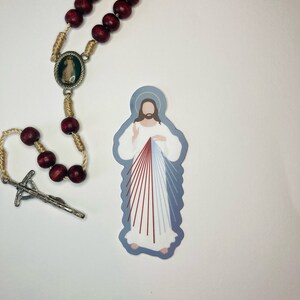 Divine Mercy Jesus 3-inch sticker