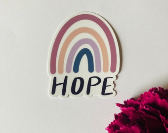 Hope Rainbow 3-inch sticker (LIMITED AVAILABILITY)