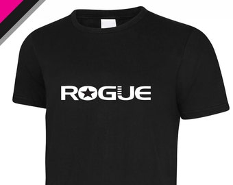 CROSSFIT T-Shirt • WOD • Gym Top • Rogue Fitness • Bodybuilding • FLOCK Print