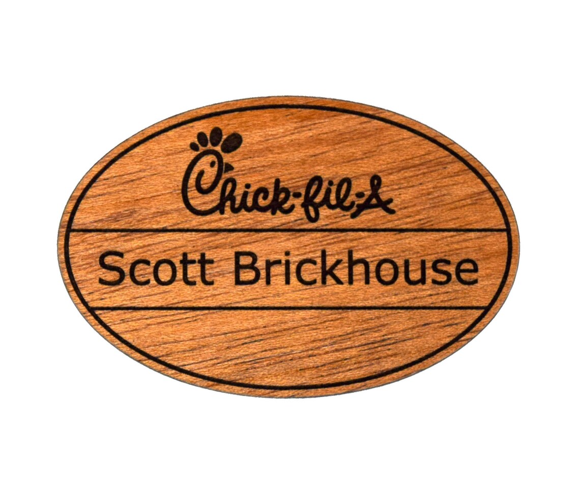 wood-chick-fil-a-name-tags-oval-laser-engraved-on-your-etsy
