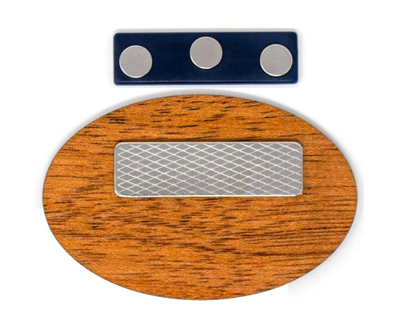 New Mexico Wooden Oval Luggage ID Name Tag with Your Name & Address New Mexico Wooden Oval Luggage ID Name Tag with Your Name & Address