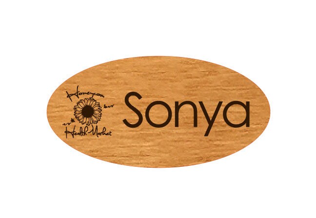 oval-name-tags-w-logo-engraved-real-wood-magnetic-name-tags-3-x-1-5