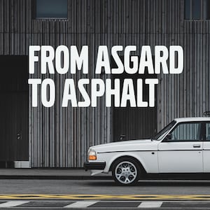 Stickers for wagon, From Asgard to Asphalt sticker, car decal, vinyl sticker, Bumper sticker, Vikings Tv show, Scandinavian history