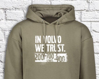 Sweat à capuche surdimensionné pour fan de Volvo classique, sweat à capuche grande taille, sweat-shirt avec capuche, sweat à capuche Volvo, volvo240, vieilles Volvo ne meurent jamais, cadeau du père