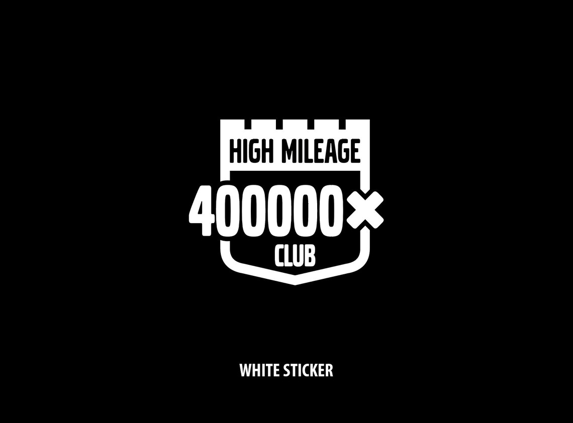 Volvo High Mileage Club stickers friends stickers Volvo 240 Etsy