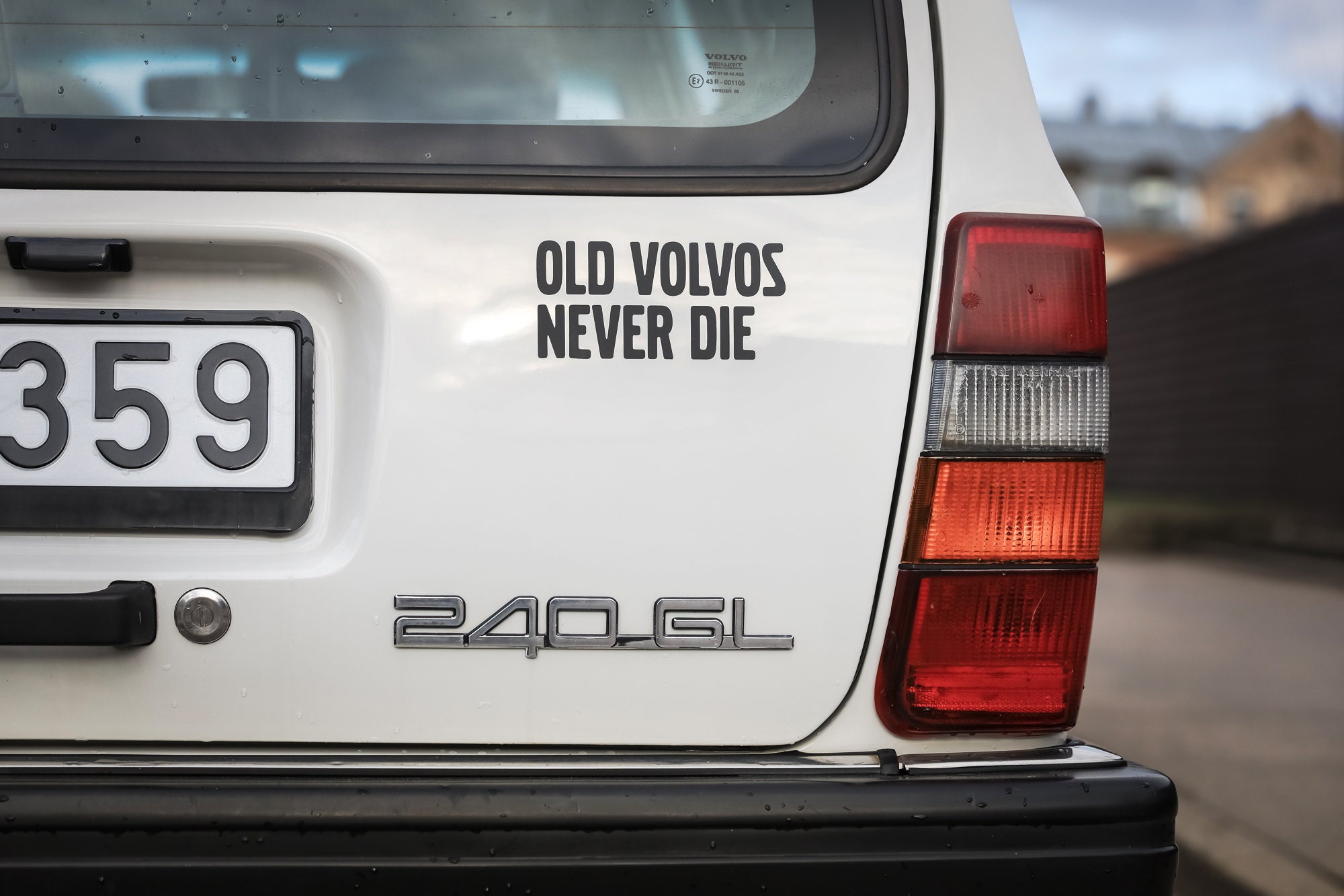 Stickers for Volvo, Volvo Car Sticker, Old Volvos Never Die