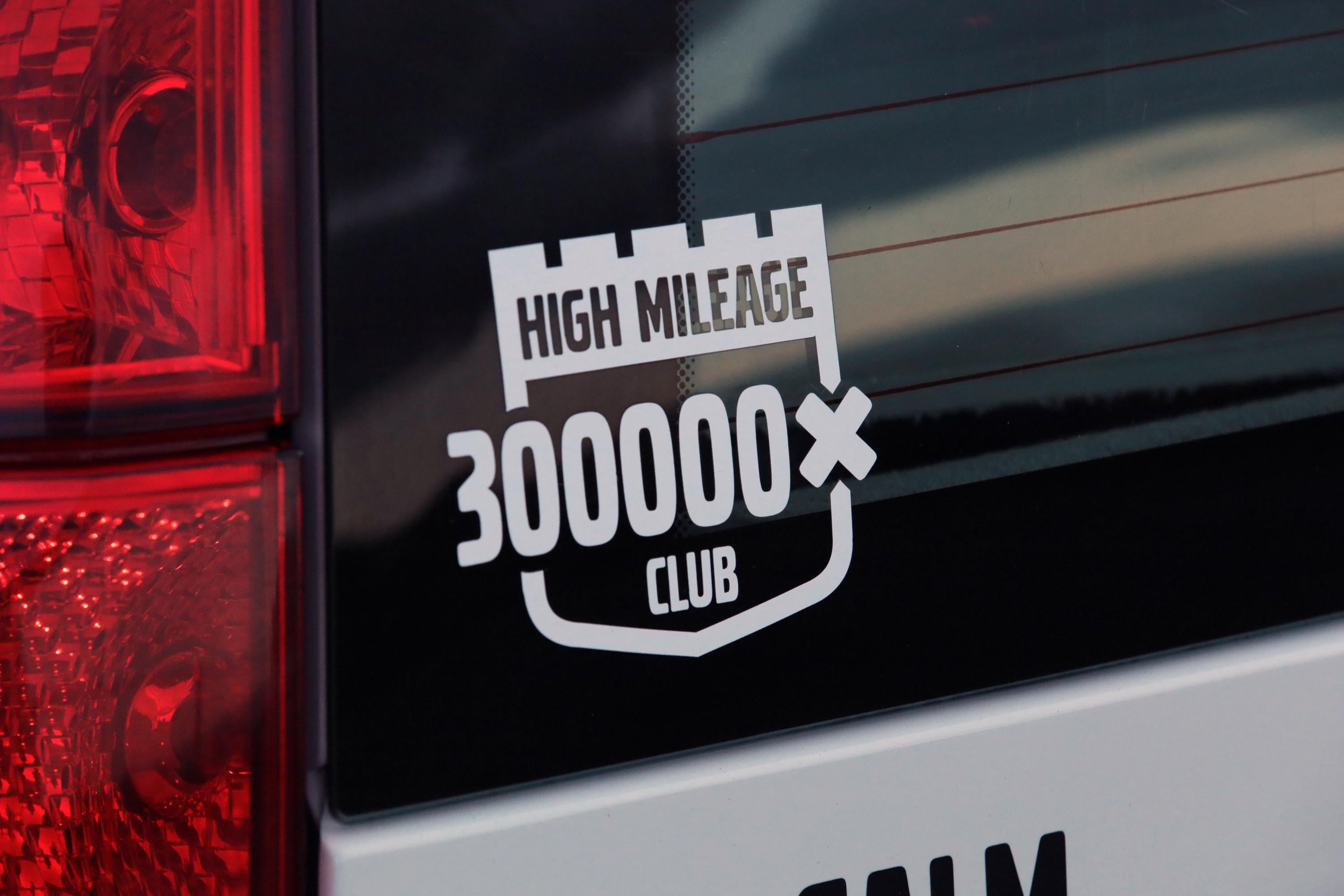 High Mileage Club Sticker Decal 100k 200k 300k 400k 500k 600k, All Cars ...
