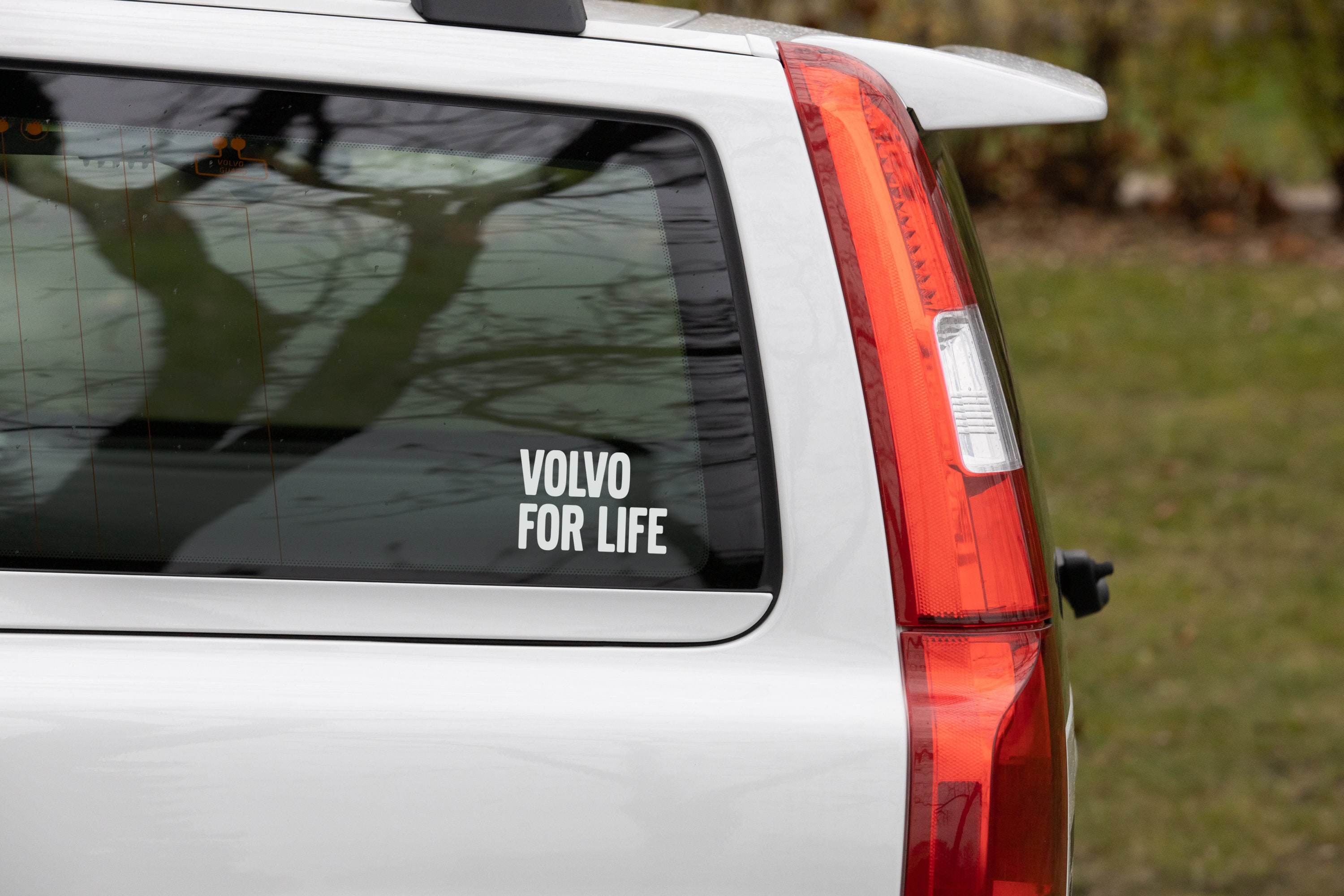 Decals for Volvo, Volvo Car Sticker, Volvo for Life Slogan Sticker, Volvo  Car Decal, Vinyl Sticker, Bumper Sticker, New Sticker Rear Window 