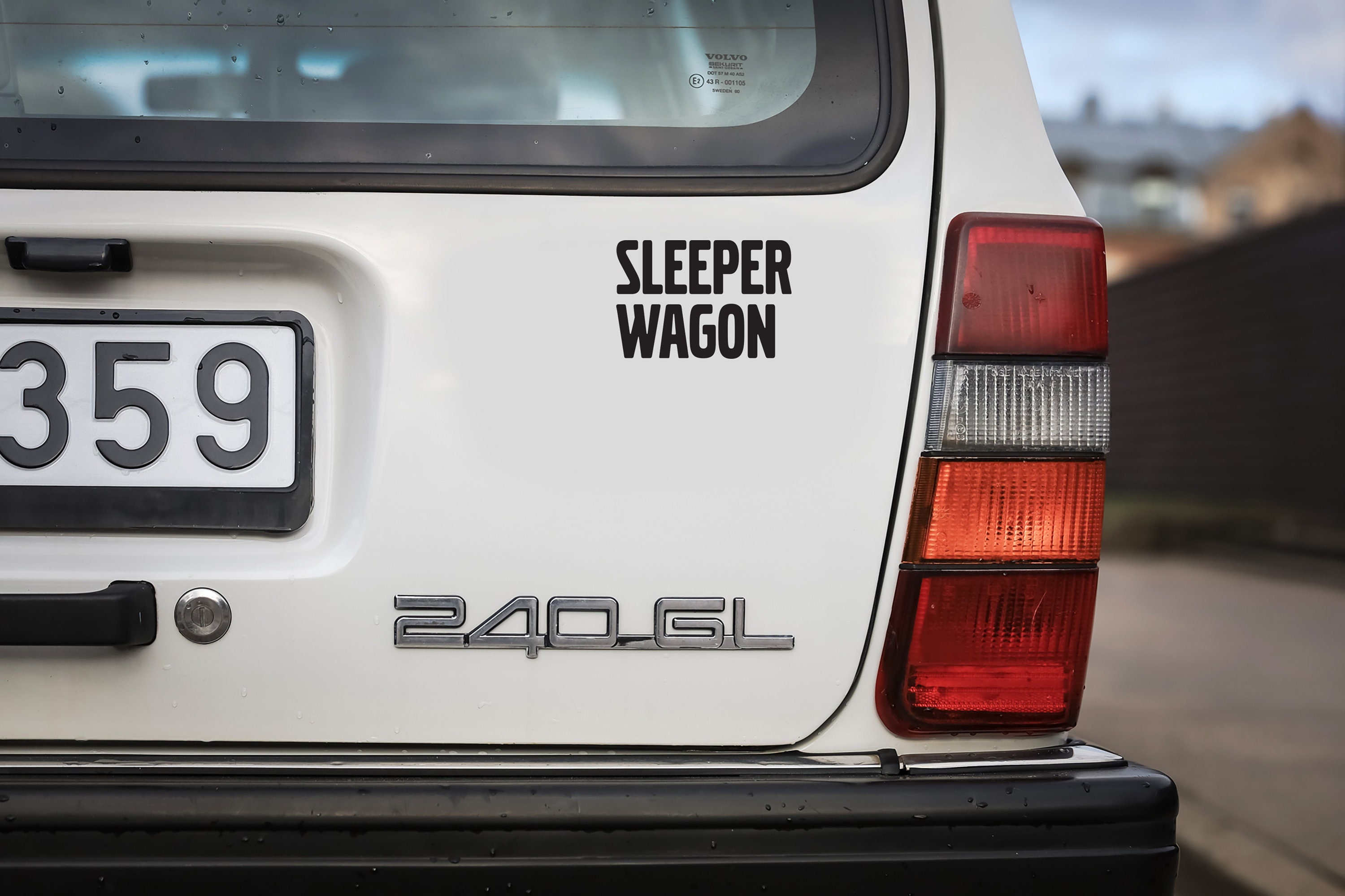 Stickers for Volvo, Volvo Car Sticker, Sleeper Wagon Sticker