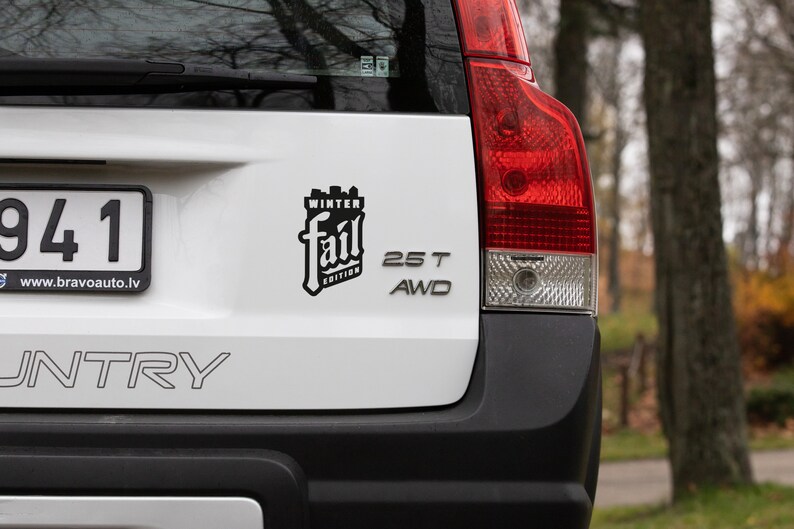 Car Stickers, Winter Fun Edition Decals, Drift, Audi Quattro, AWD ...