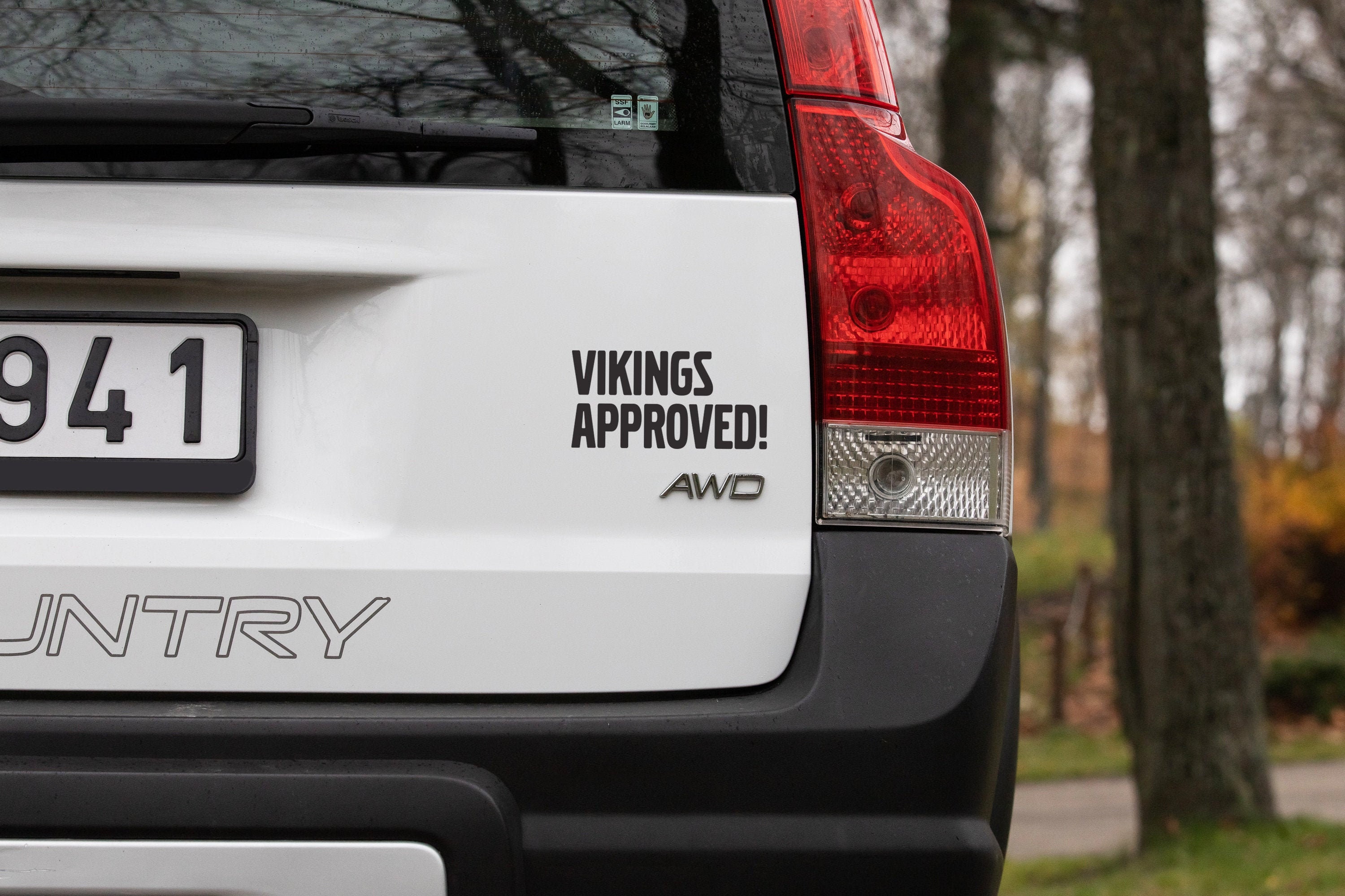 Stickers for Volvo Vikings Sticker Vikings Approved Volvo Etsy