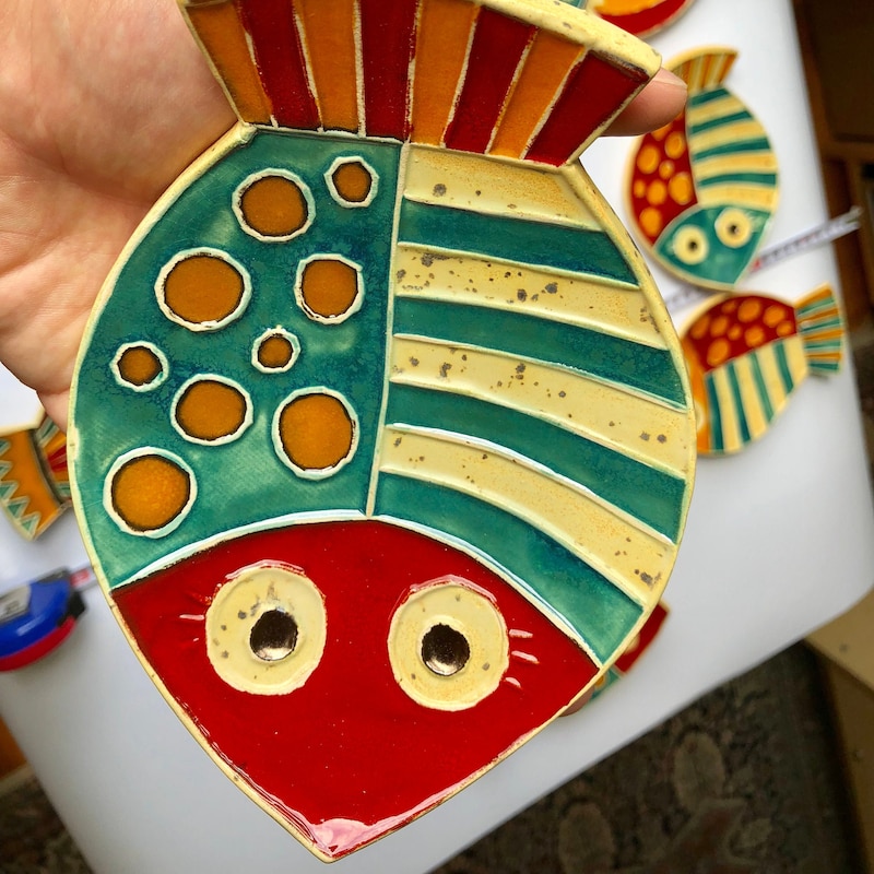 Ceramic Fish - Etsy