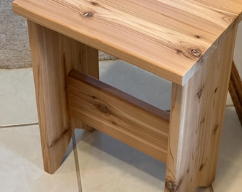 Sauna Bench or Cedar step stool