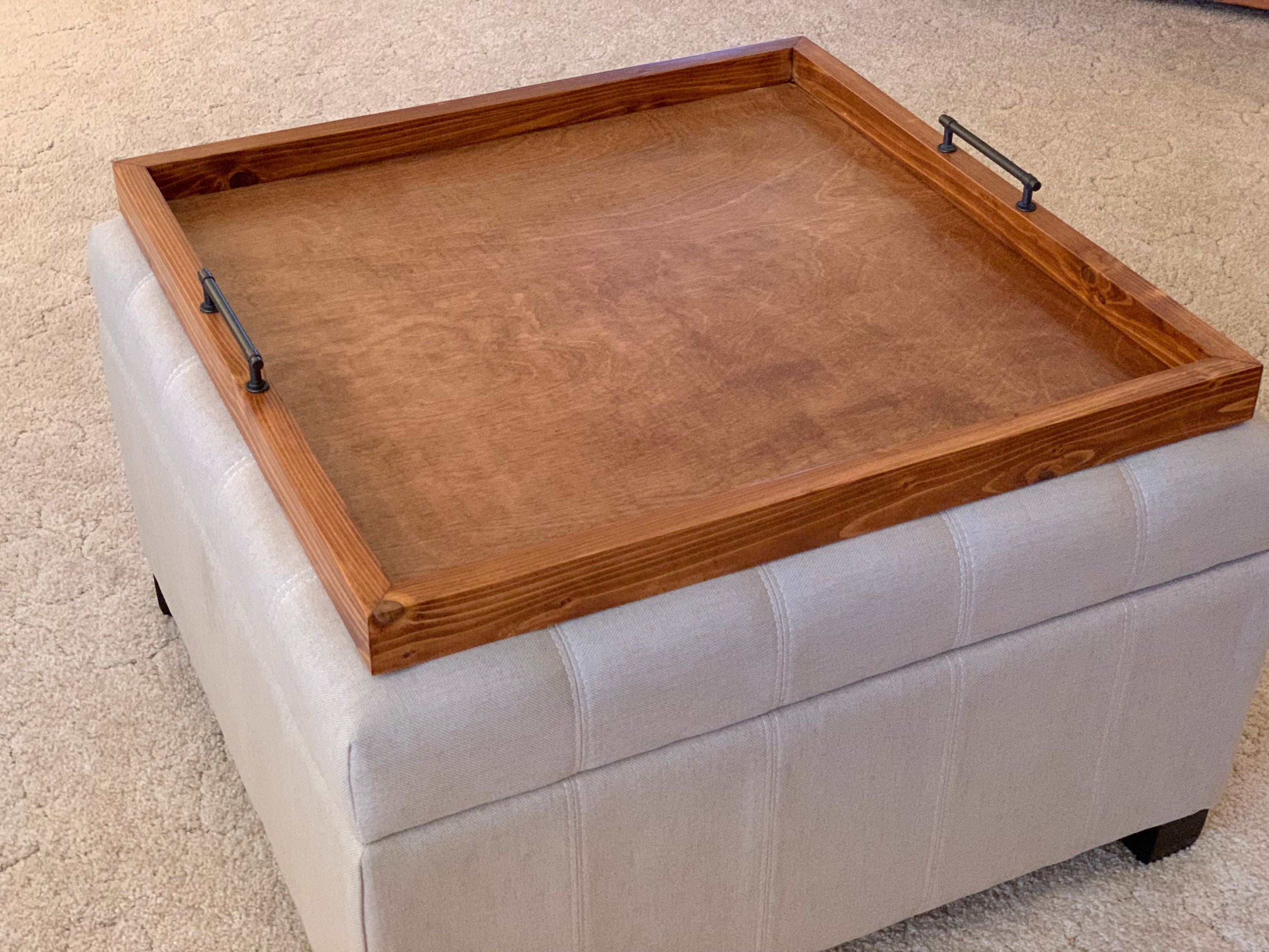28” X 28” Ottoman Tray - Etsy